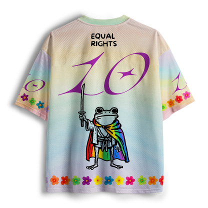 Tokyo-Tiger Equal Rights Or The Frog Fights Mesh Jersey