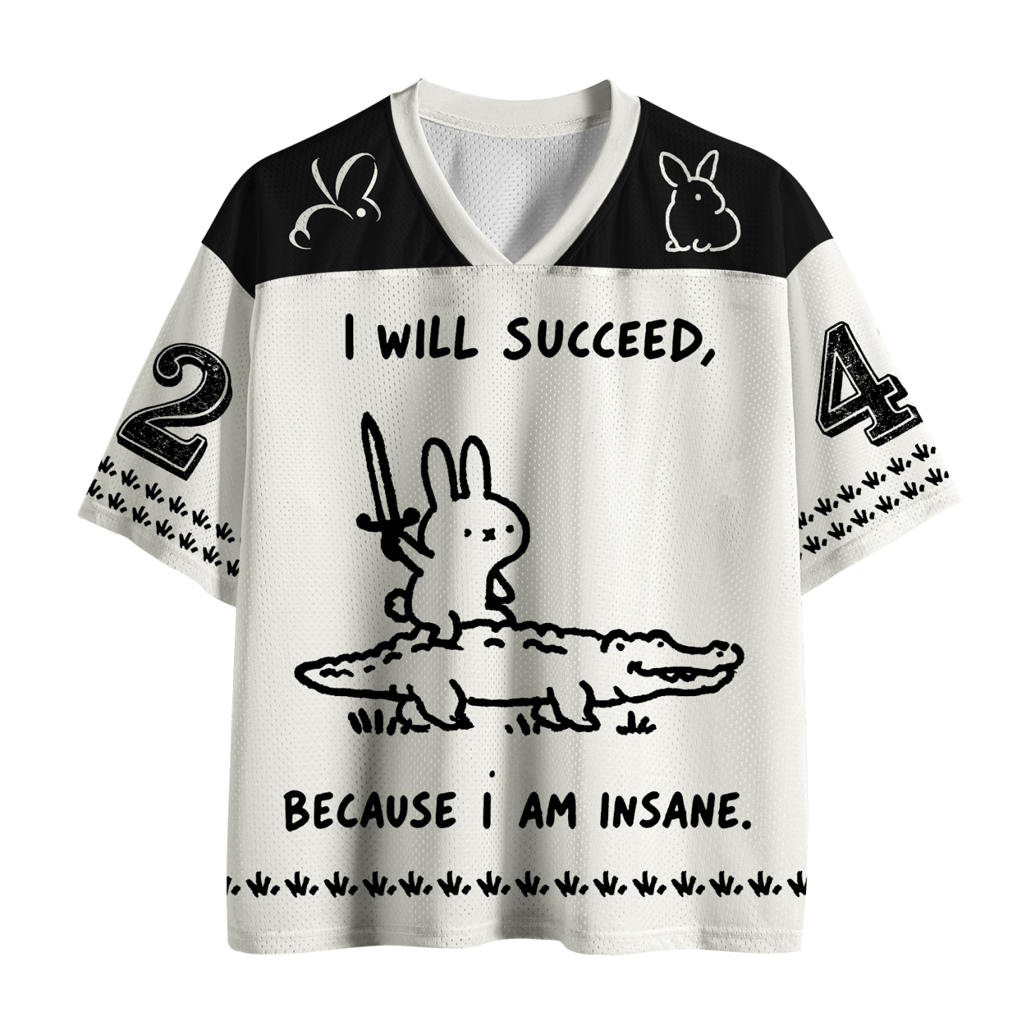 Tokyo-Tiger Brave Bunny Funny Meme Mesh Jersey Sale