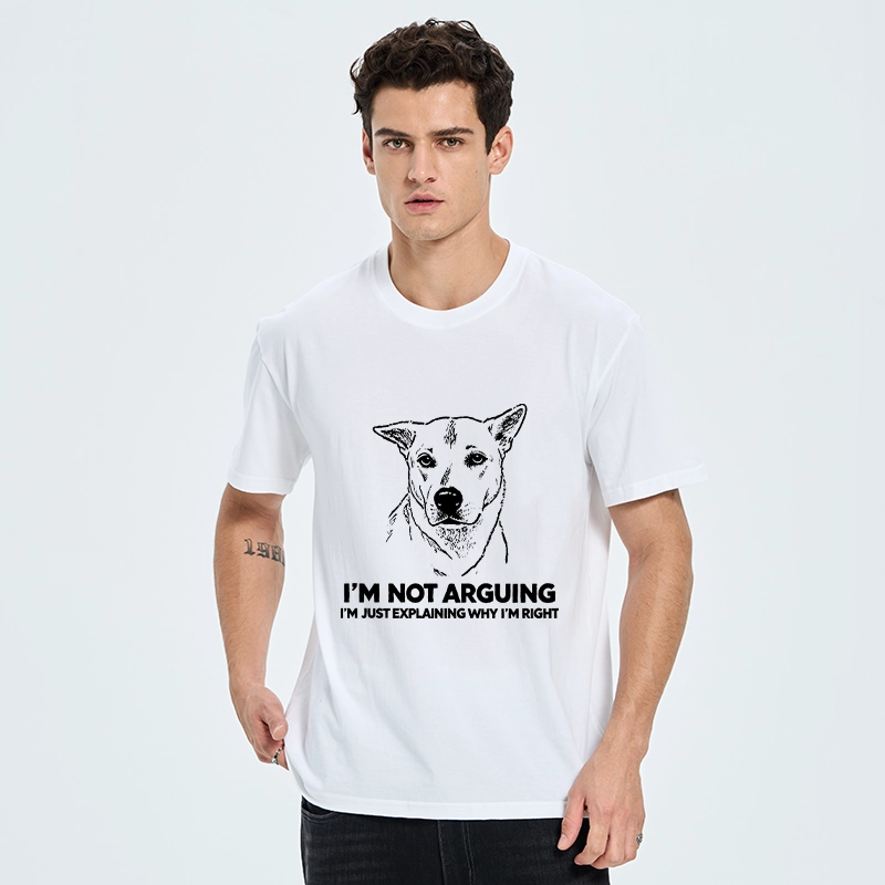 Tokyo-Tiger Stubborn Dog Defending His Point Classic T-Shirt