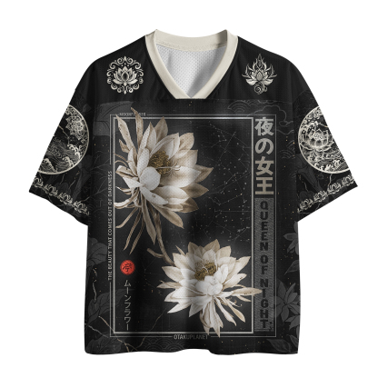 Tokyo-Tiger Japanese Epiphyllum Mesh Jersey