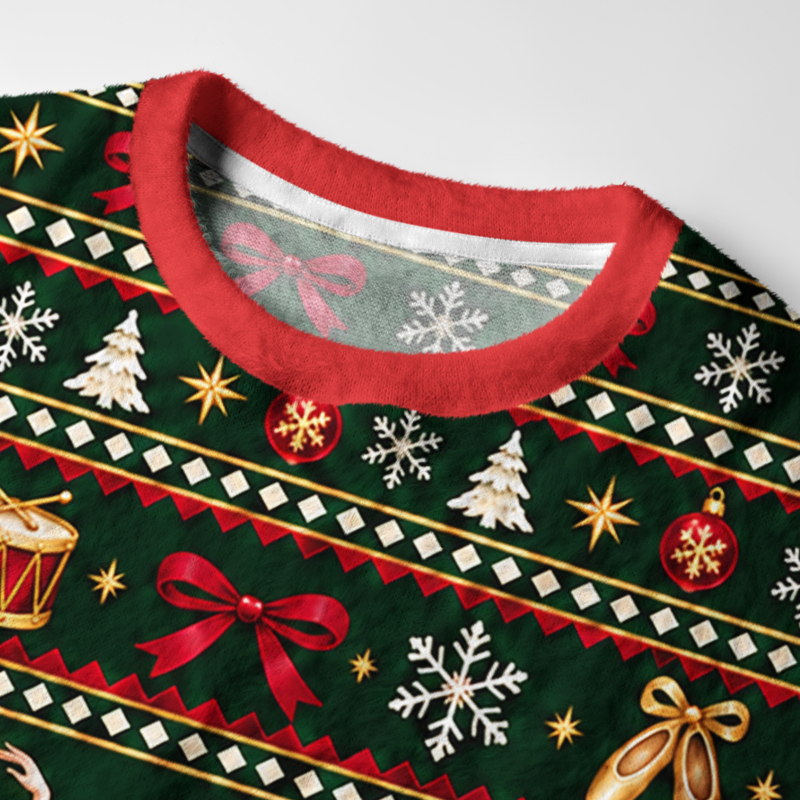 Tokyo-Tiger Cute Dancing Toy Christmas Ugly Sweatshirt