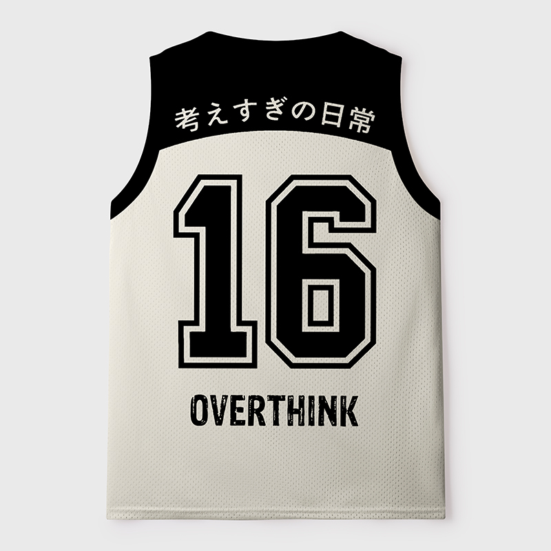 Tokyo-Tiger Overthink Raccoon Mesh Tank Top
