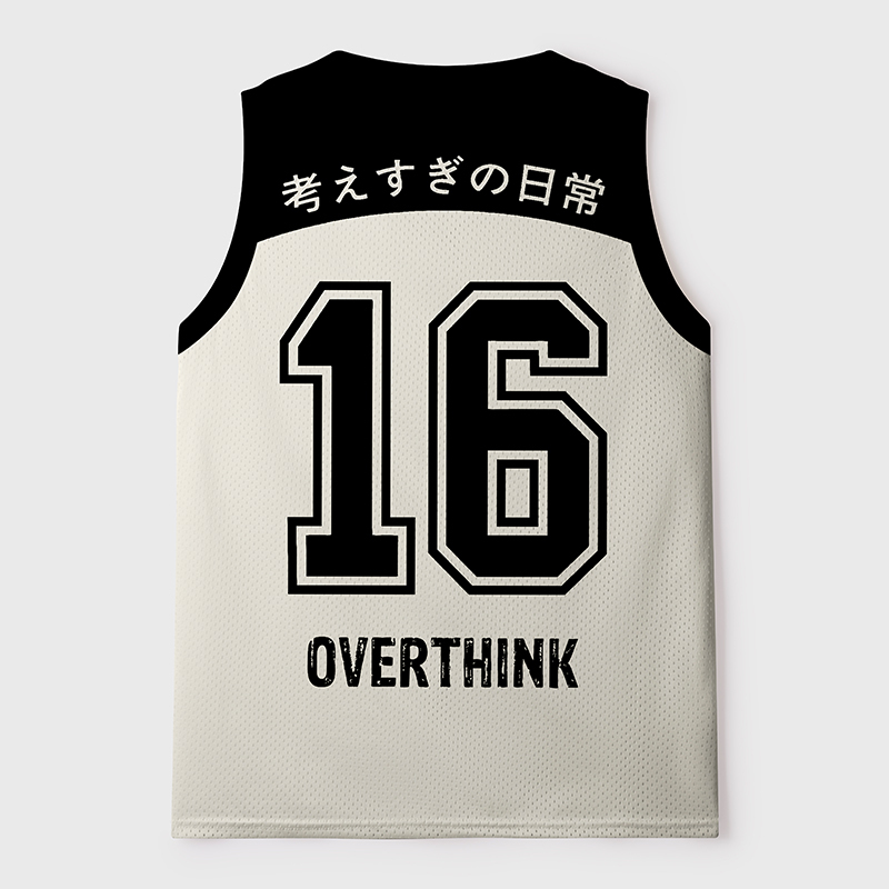 Tokyo-Tiger Overthink Raccoon Mesh Tank Top