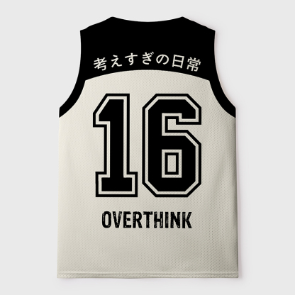 Tokyo-Tiger Overthink Raccoon Mesh Tank Top