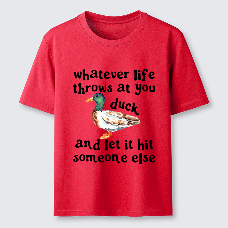 Tokyo-Tiger Funny Duck Life Trouble Meme Classic T-Shirt