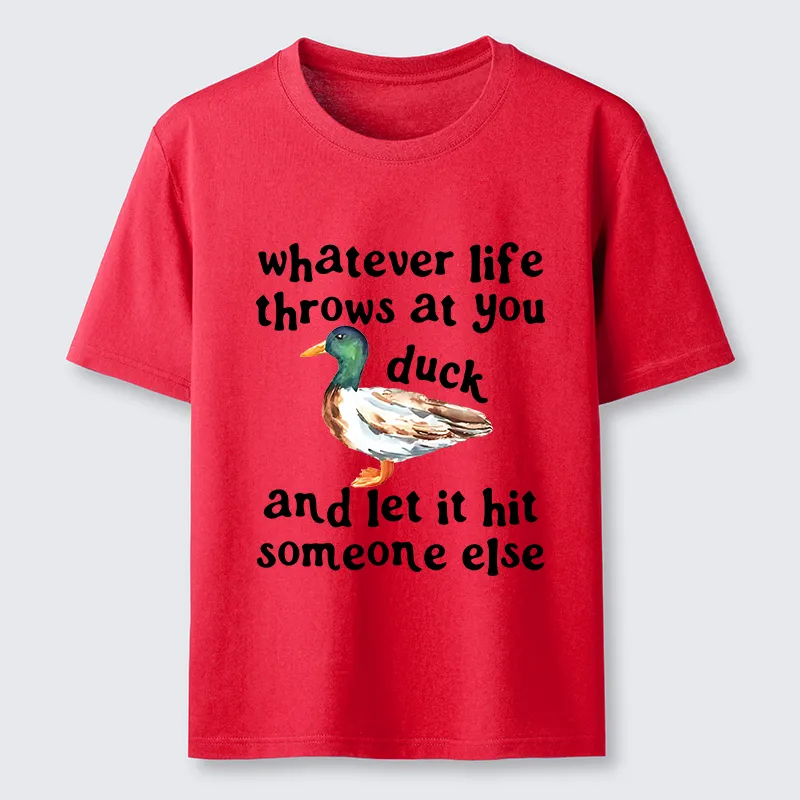Tokyo-Tiger Funny Duck Life Trouble Meme Classic T-Shirt