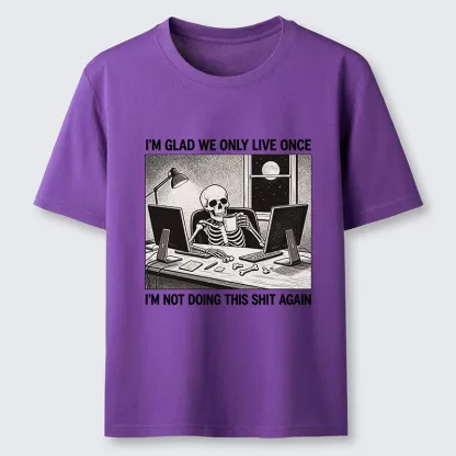 Tokyo-Tiger Funny Skeleton Coffee Break Meme Classic T-Shirt