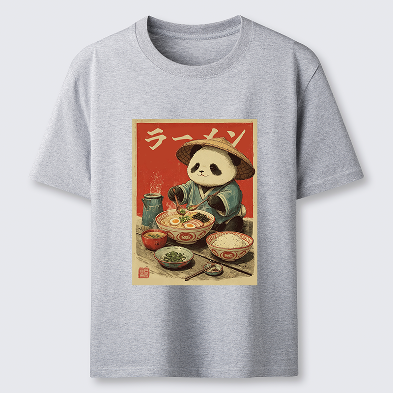 Tokyo-Tiger Panda Enjoying Ramen Classic T-Shirt