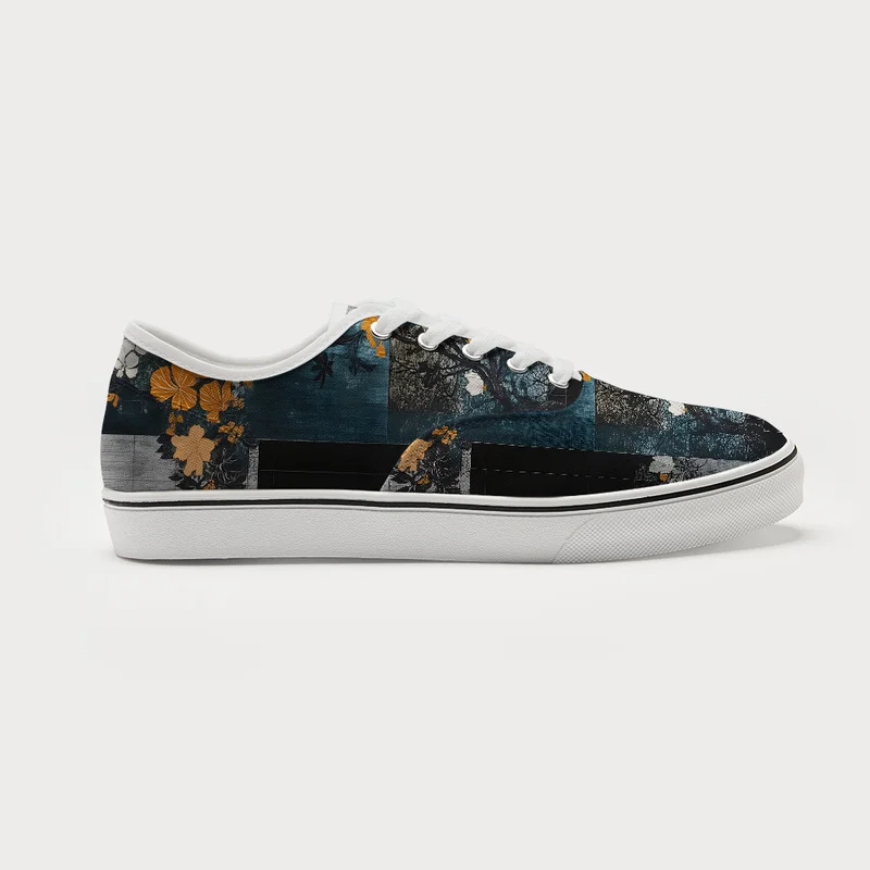 Tokyo-Tiger Flower Fantasy Canvas Shoes