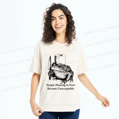 Tokyo-Tiger Refuse To Please Others Washed T-Shirt