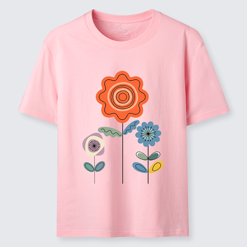 Tokyo-Tiger Retro Floral Art Classic T-Shirt