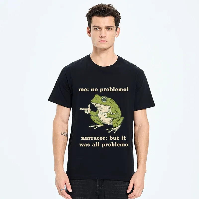 Tokyo-Tiger Funny Frog No Problemo Vs All Problemo Classic T-Shirt
