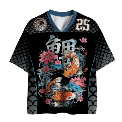 Tokyo-Tiger Koi Fortune Mesh Jersey