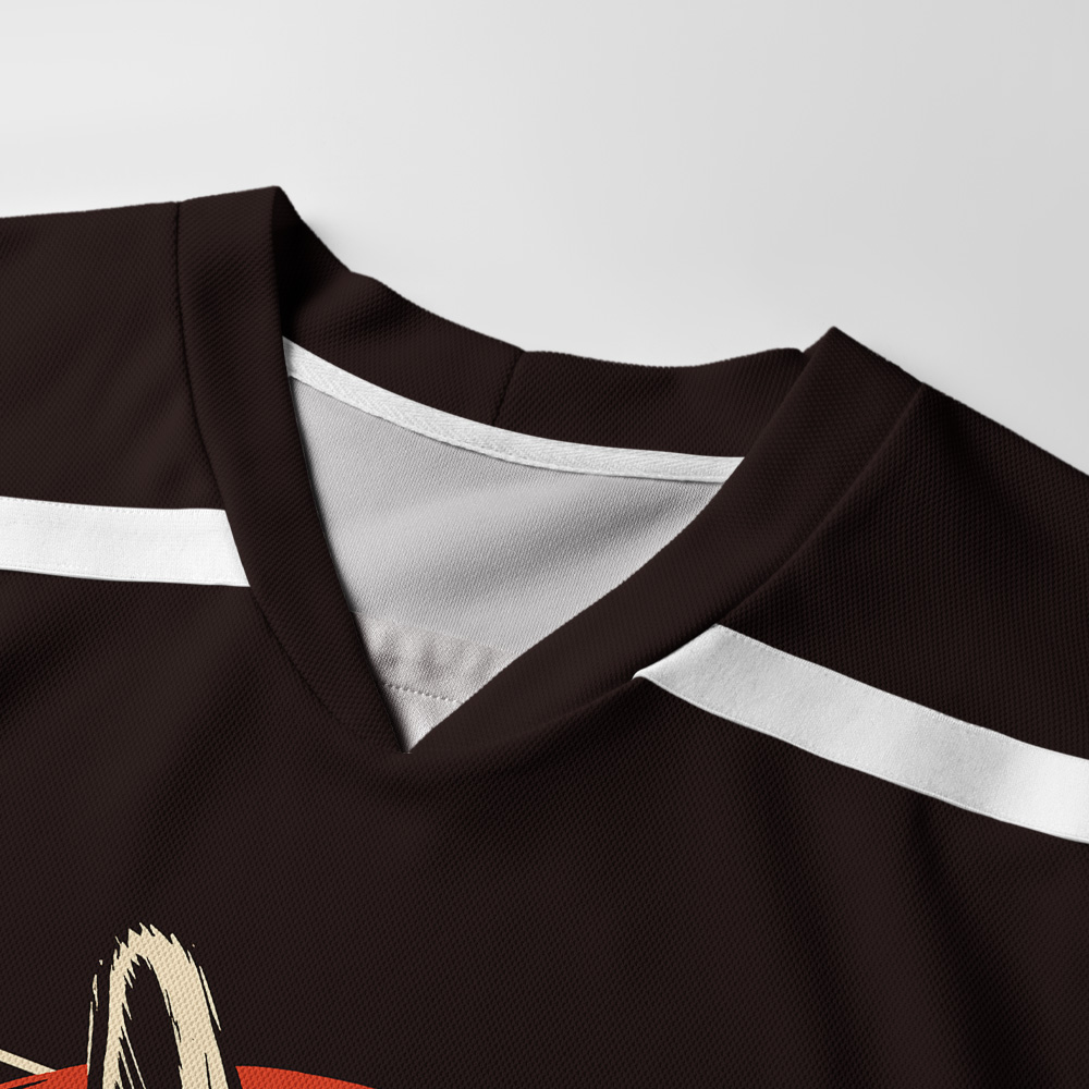 Tokyo-Tiger Rabbit Japanese Samurai Long-Sleeve Hockey Jersey
