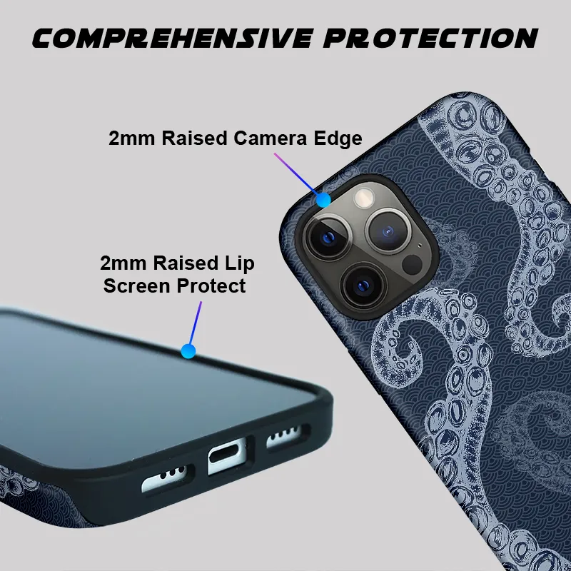 Tokyo-Tiger Octopus Tentacles Japanese Phone Case