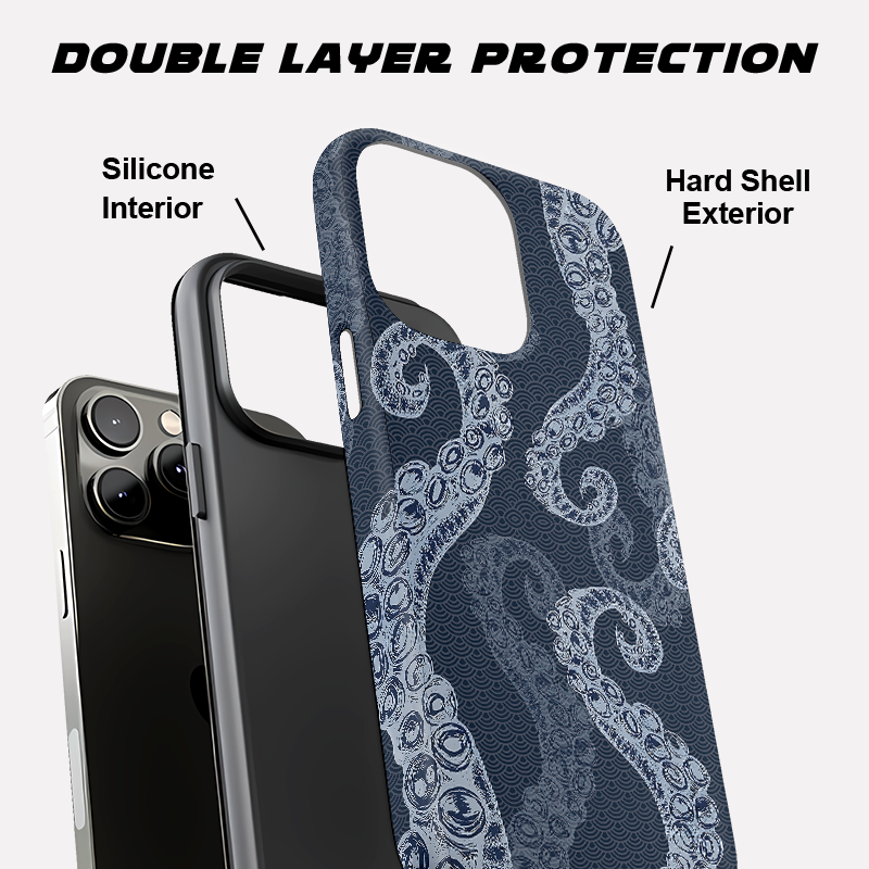 Tokyo-Tiger Octopus Tentacles Japanese Phone Case