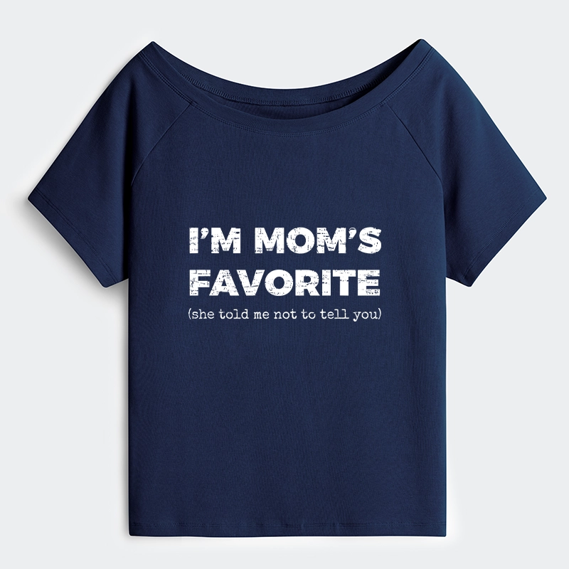 Tokyo-Tiger Mother's Day Jokes Off Shoulder T-Shirt