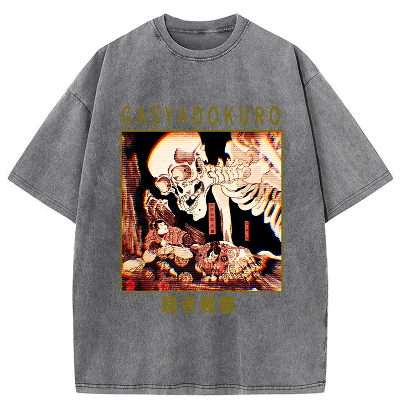 Tokyo-Tiger Hungry Skeleton Washed T-Shirt Sale