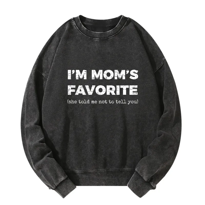 Tokyo-Tiger Mother's Day Jokes Washed Sweatshirt Sale