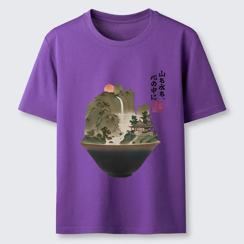 Tokyo-Tiger Bowl Of Zen Art Classic T-Shirt