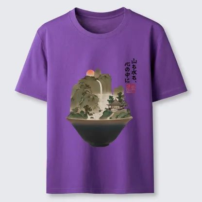 Tokyo-Tiger Bowl Of Zen Art Classic T-Shirt