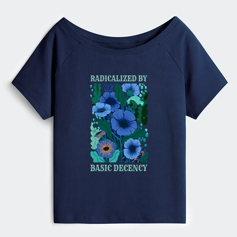 Tokyo-Tiger Pure Radicalism Off Shoulder T-Shirt