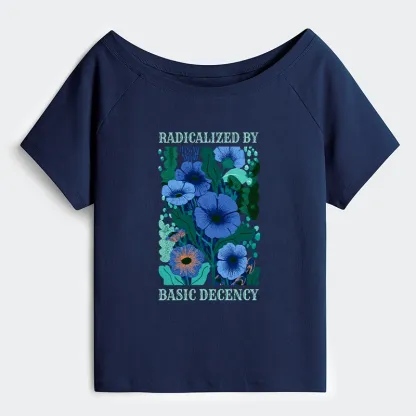 Tokyo-Tiger Pure Radicalism Off Shoulder T-Shirt