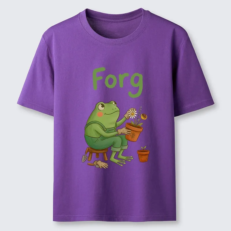 Tokyo-Tiger Cute Frog Gardening Meme Classic T-Shirt