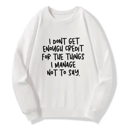 Tokyo-Tiger Saying No Is A Superpower Classic Sweatshirt