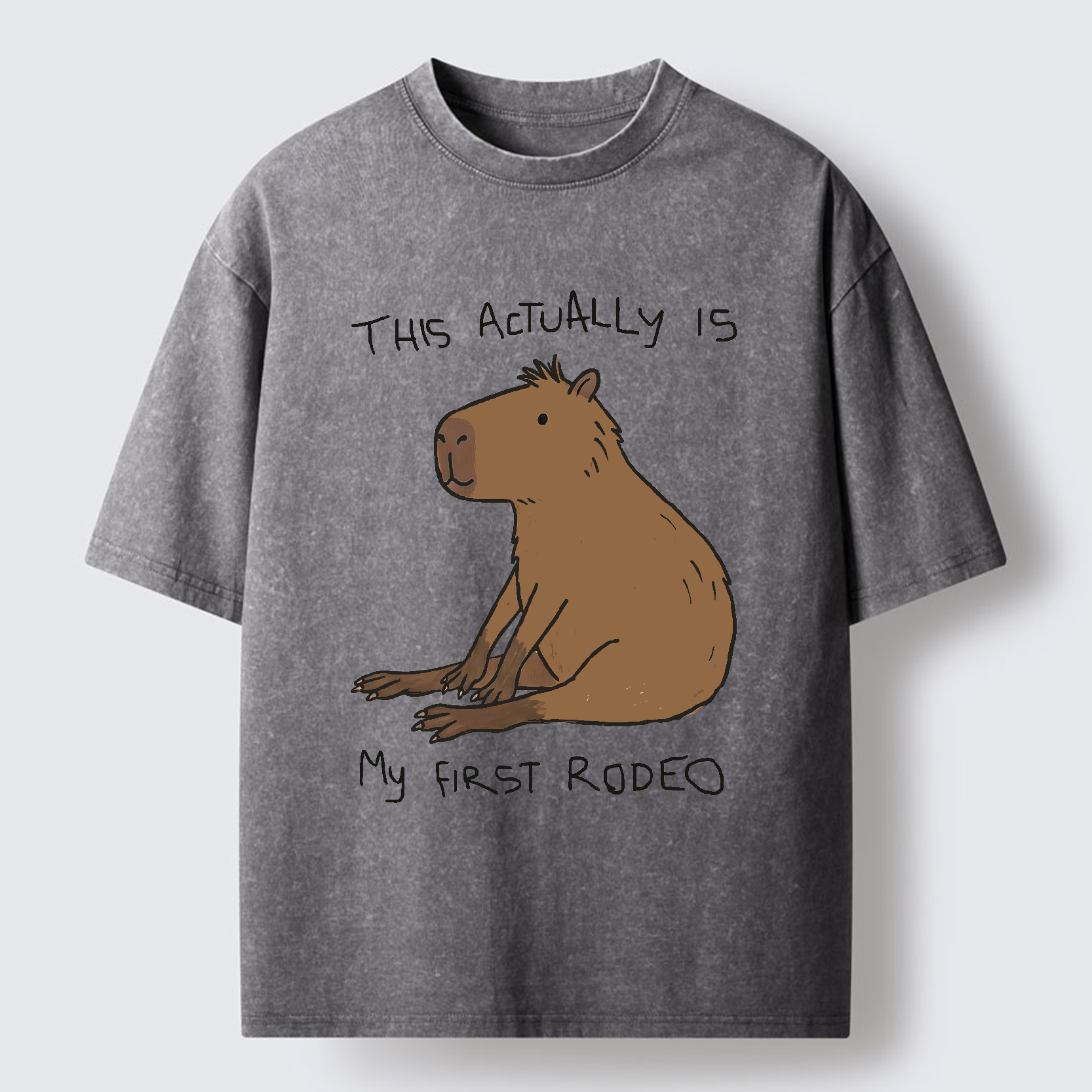 Tokyo-Tiger First Rodeo Capybara Washed T-Shirt