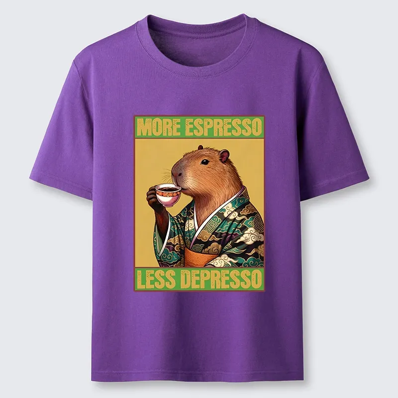 Tokyo-Tiger Capybara Coffee Break Classic T-Shirt