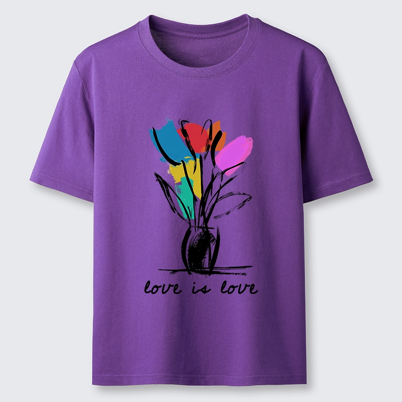 Tokyo-Tiger Pride Tulip Love Is Love Classic T-Shirt