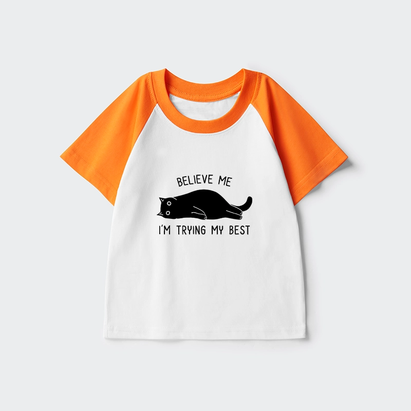Tokyo-Tiger When Life Is Hard Nap First Kids Raglan T-shirt