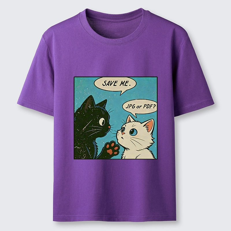 Tokyo-Tiger Black White Cat Office Meme Classic T-Shirt
