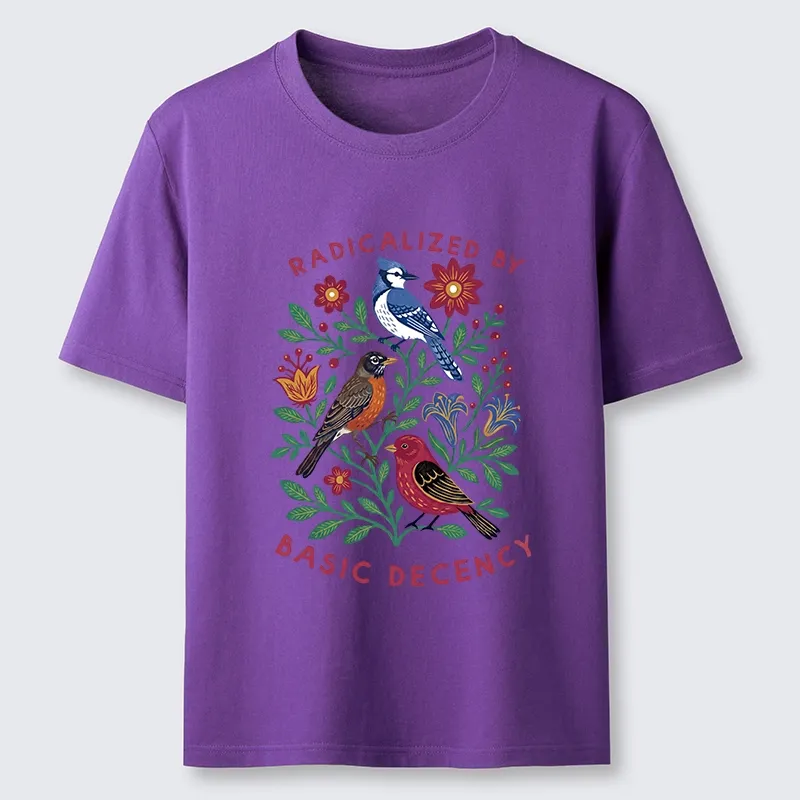 Tokyo-Tiger Birds Love Basic Decency Classic T-Shirt