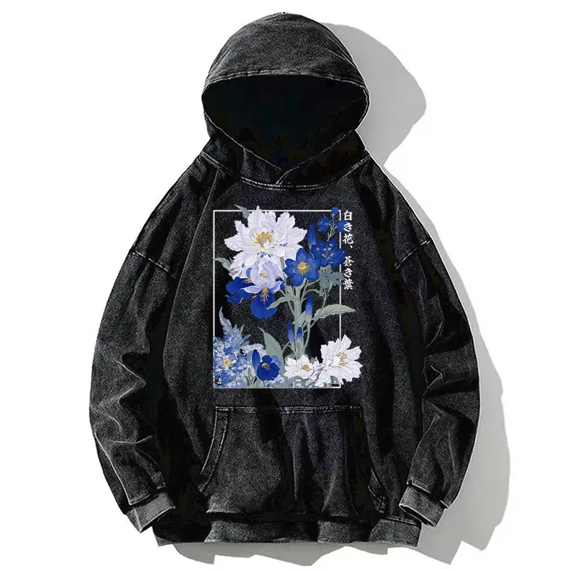 Tokyo-Tiger Blossoms Of The Firmament Washed Hoodie