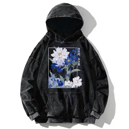 Tokyo-Tiger Blossoms Of The Firmament Washed Hoodie