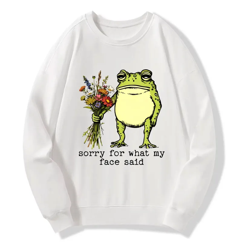 Tokyo-Tiger Frog Sorry Mode Activated Classic Sweatshirt Sale