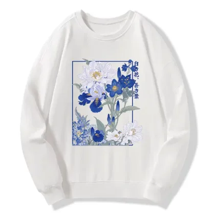 Tokyo-Tiger Blossoms Of The Firmament Classic Sweatshirt