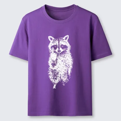 Tokyo-Tiger Raccoon Giving The Middle Finger Classic T-Shirt