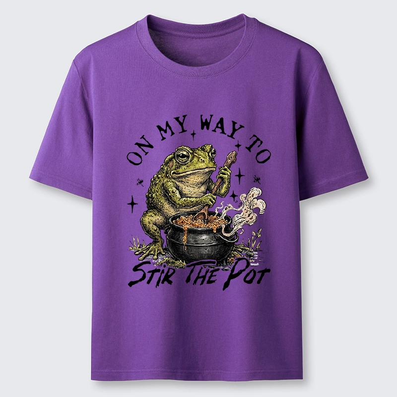 Tokyo-Tiger Frog On My Way To Stir The Pot Classic T-Shirt