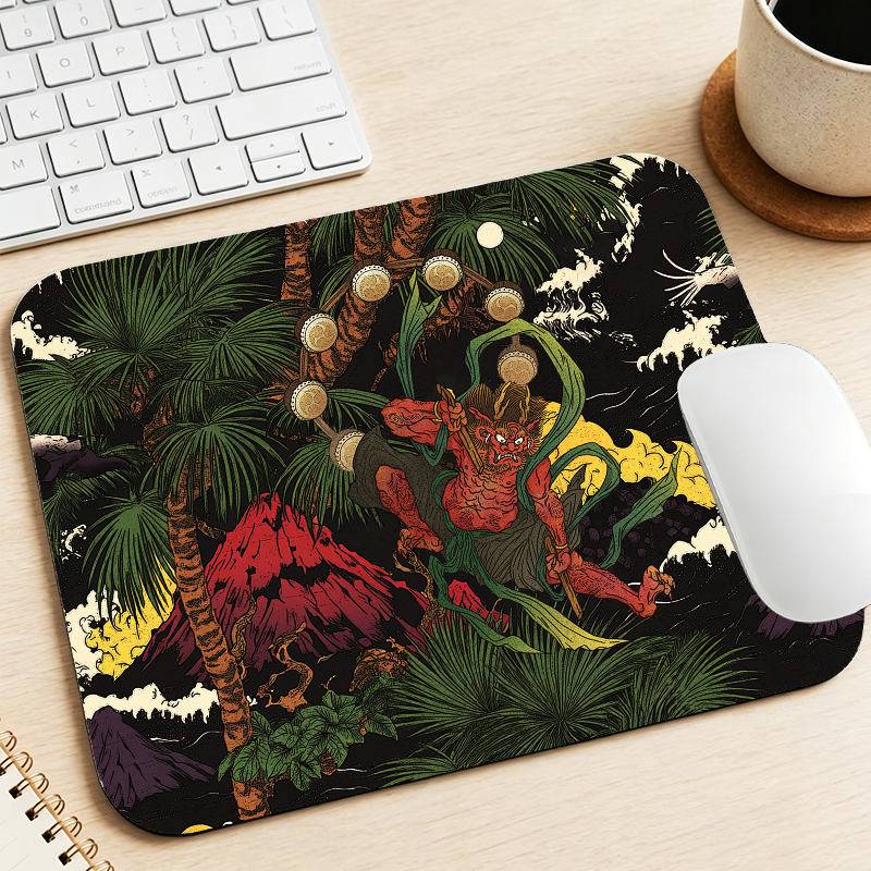 Tokyo-Tiger Japanese Yokai Aloha Mouse Pad