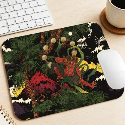 Tokyo-Tiger Japanese Yokai Aloha Mouse Pad
