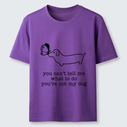 Tokyo-Tiger Rebel Wiener Dog Attitude Classic T-Shirt