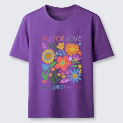 Tokyo-Tiger Love Is In Every Petal Here Classic T-Shirt