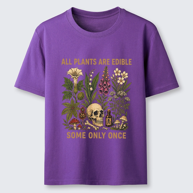 Tokyo-Tiger Edible Plants Some Only Once Joke Classic T-Shirt