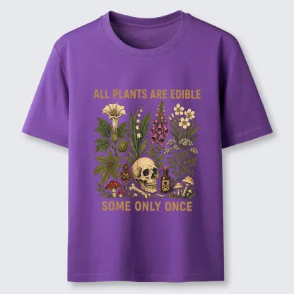 Tokyo-Tiger Edible Plants Some Only Once Joke Classic T-Shirt