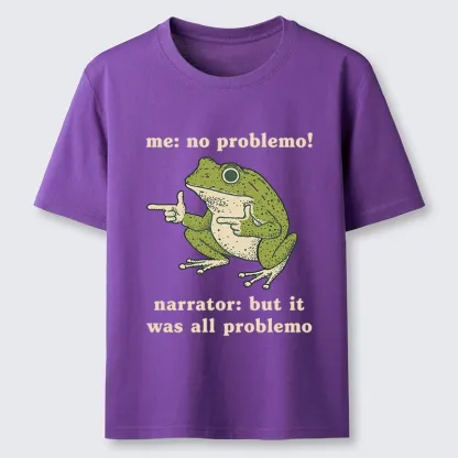 Tokyo-Tiger Funny Frog No Problemo Vs All Problemo Classic T-Shirt