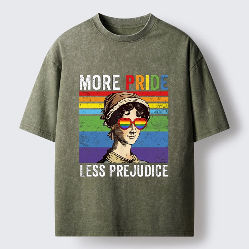 Tokyo-Tiger More Pride Less Prejudice Always Washed T-Shirt