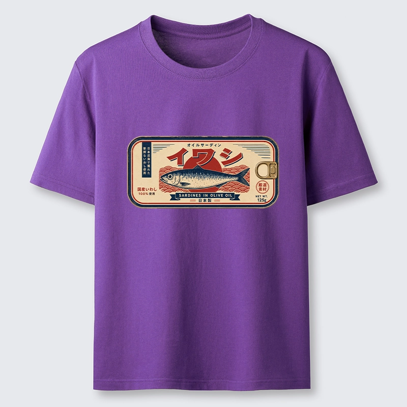 Tokyo-Tiger Vintage Japanese Sardine Can Art Classic T-Shirt